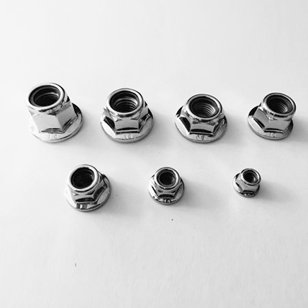 Hexagon Flanged Nyloc Nuts