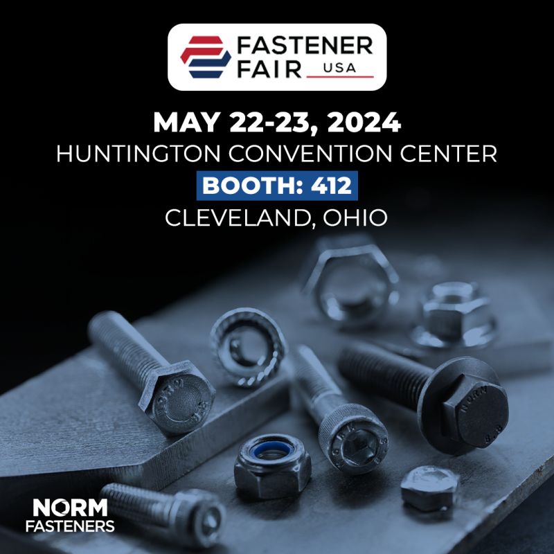We are excited to meet our visitors at Fastener Fair USA!​