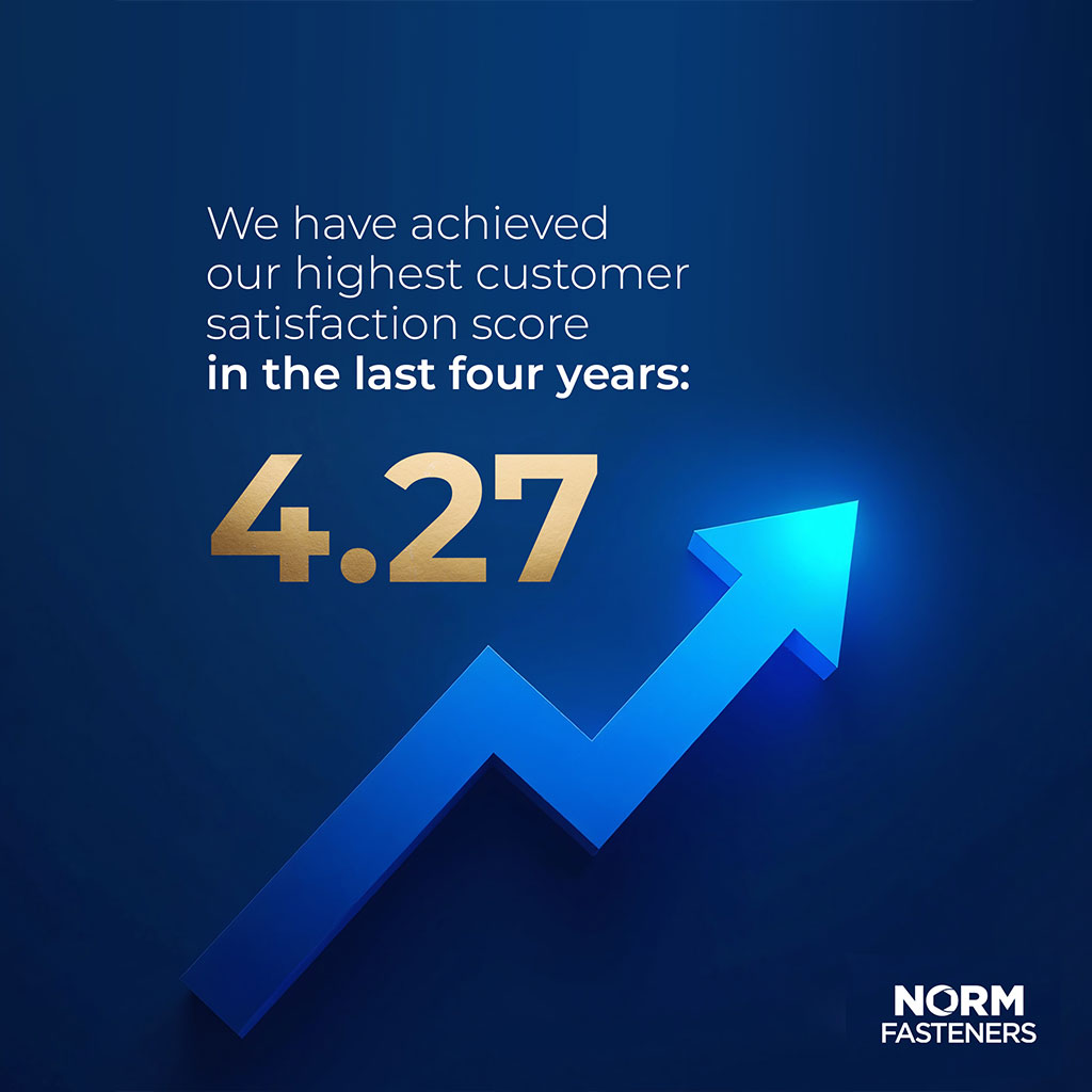 We completed 2024 with a customer satisfaction score of 4.27!