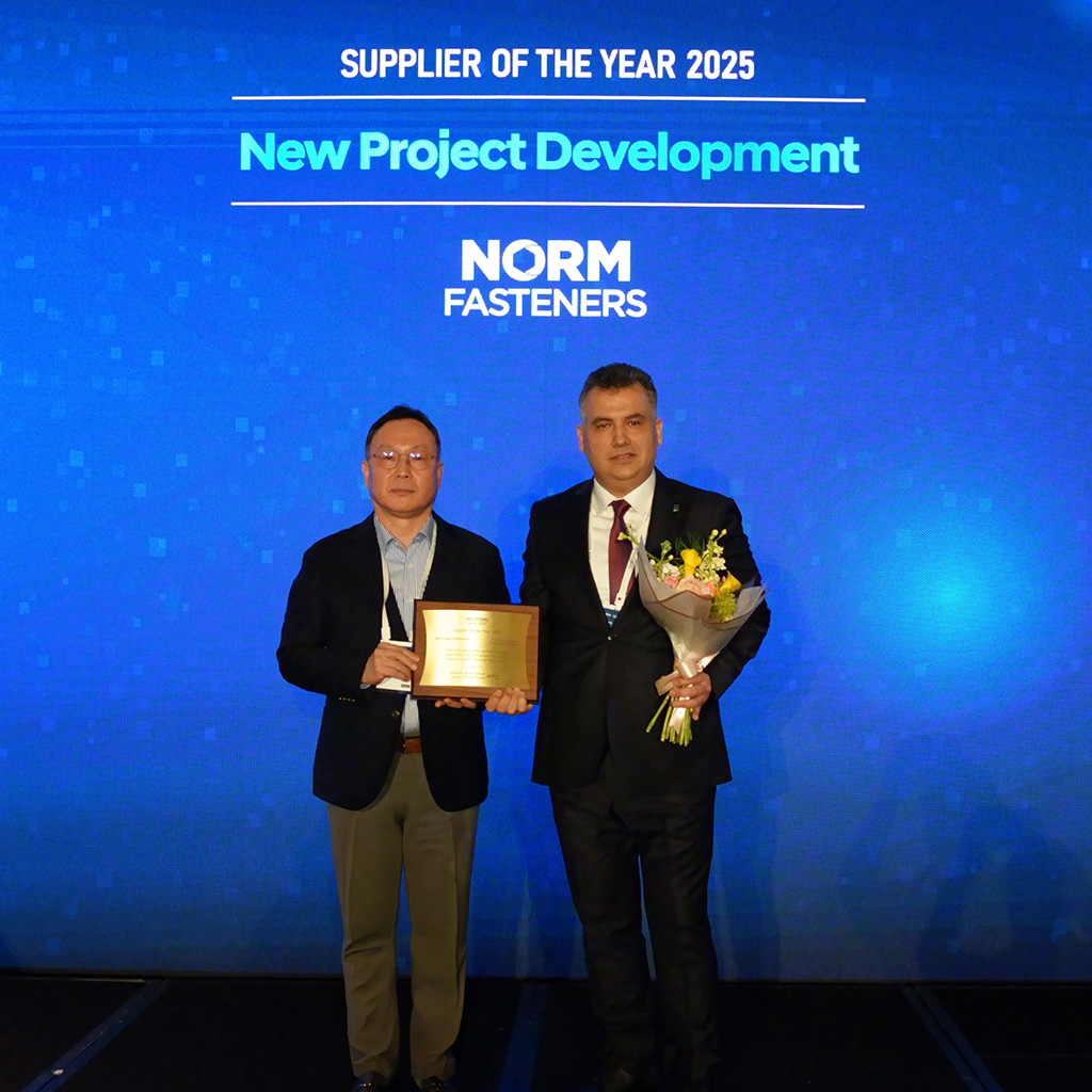 Norm Fasteners’a Hyundai’den ödül